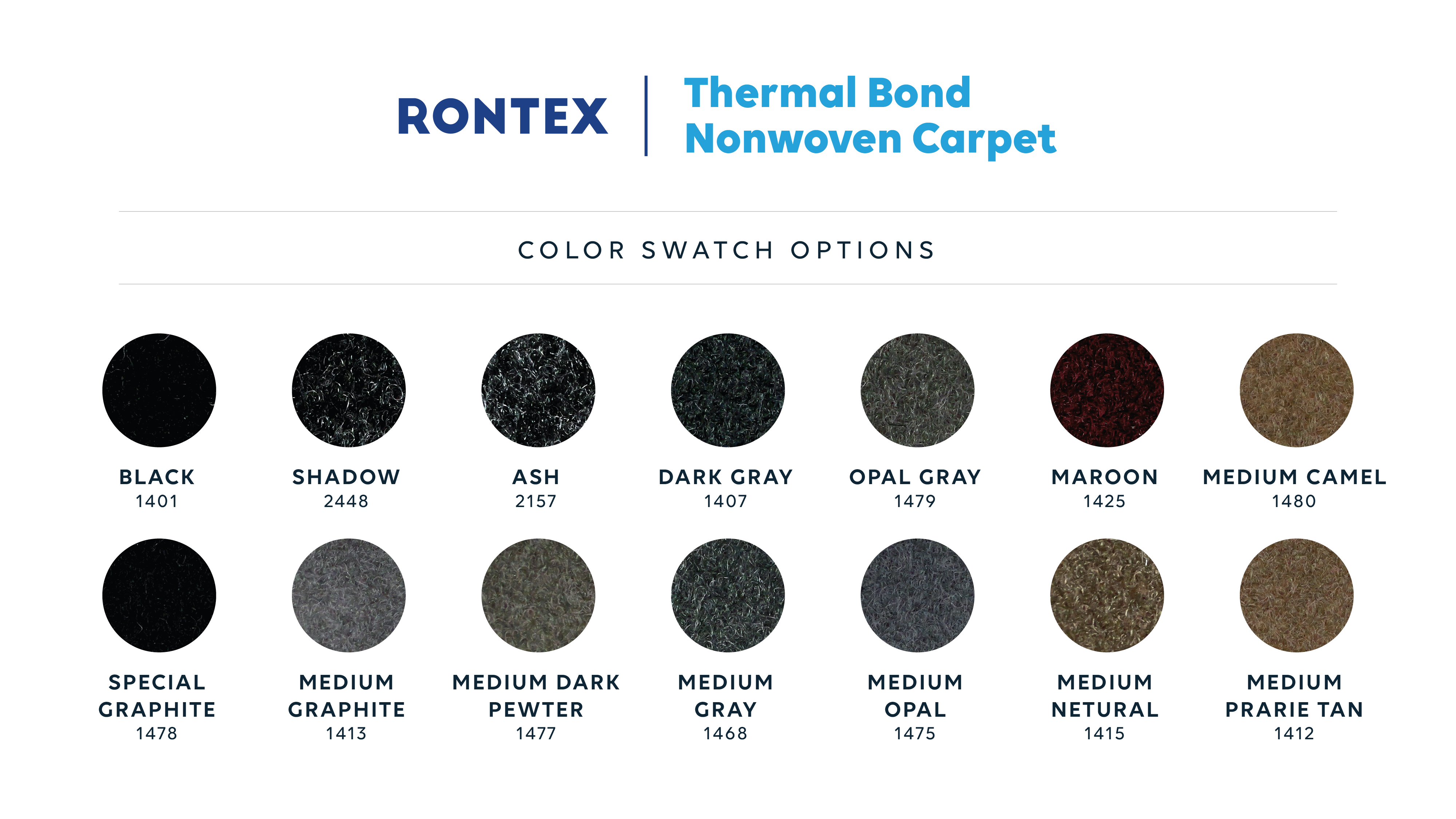 Rontex image swatches thermal bond
